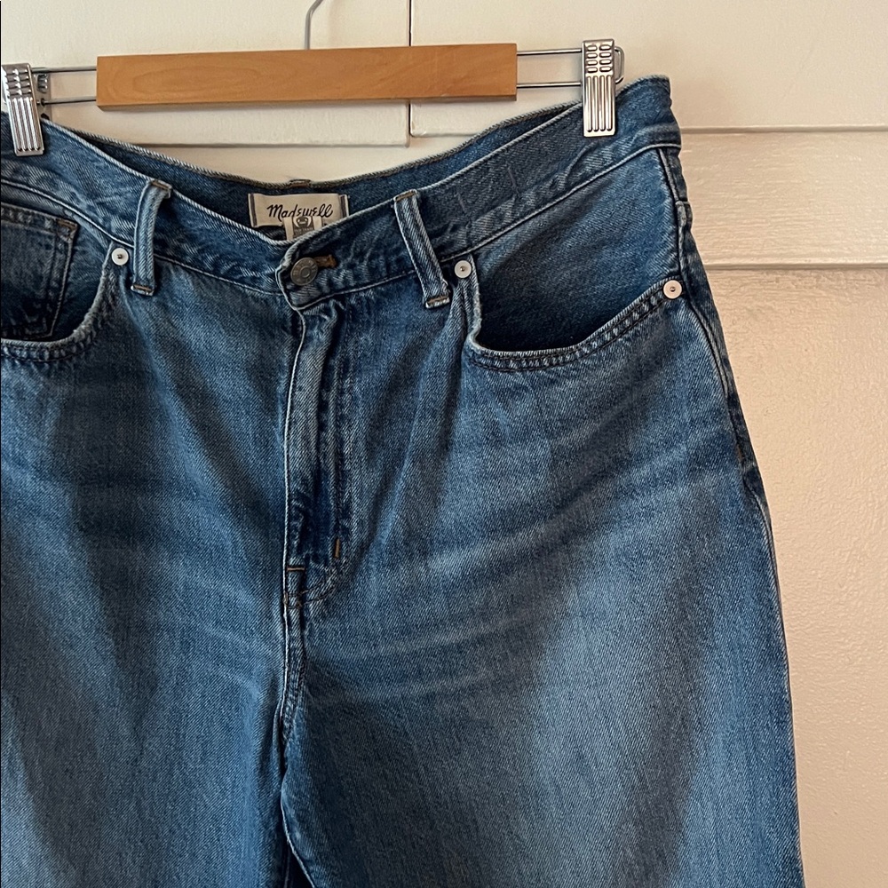Madewell High Rise Super Wide Leg Jeans - Picture 5 of 8
